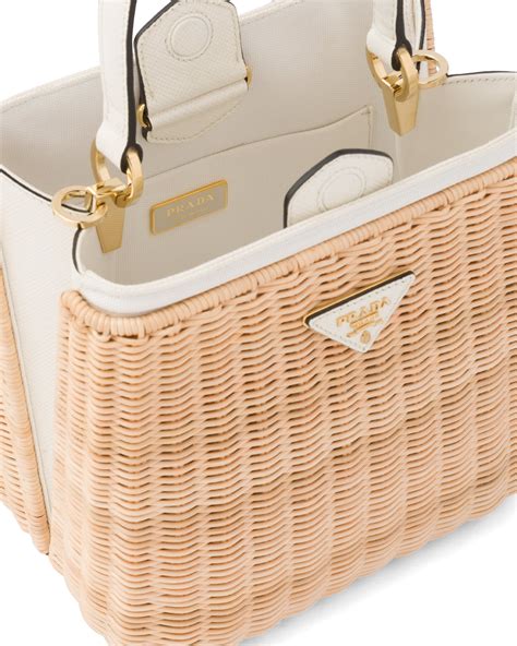 prada wickeltasche|prada wicker handbags.